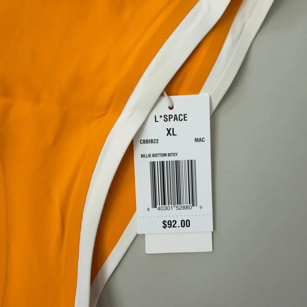 L*Space Billie Bikini Bottom in Mango Cream